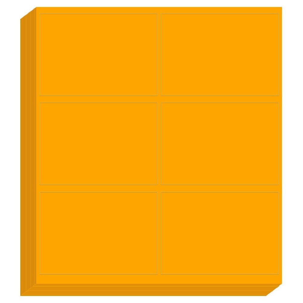 1579 Printing Color Coding Labels 4 x 3.33 Inch, 150 Pcs Rectangular